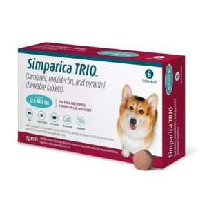 Simparica Trio Chewable Tablets for Dogs
