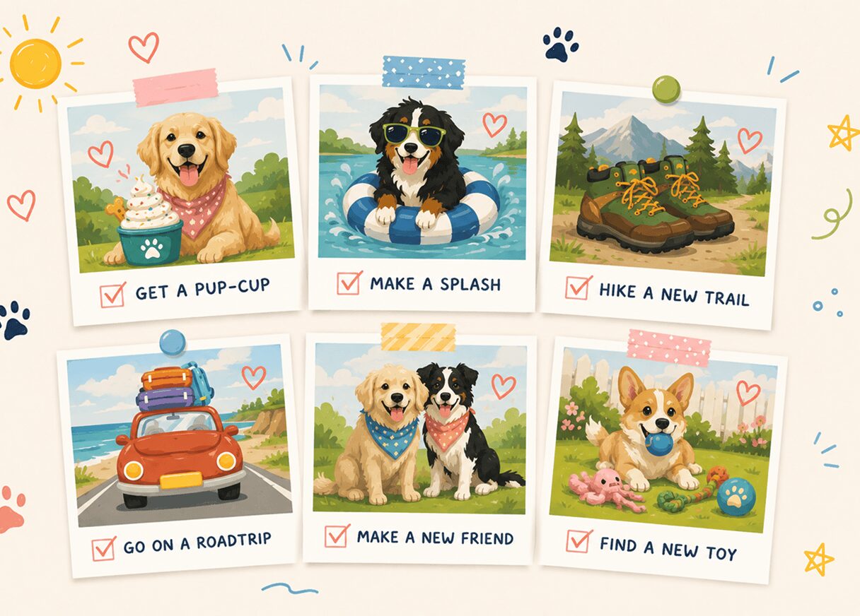 Dog Summer Bucket List Options